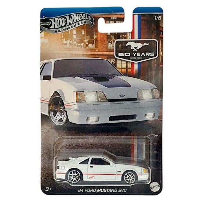 HOT WHEELS SILVER SERIES ARABA 84 FORD MUSTANG SVO GRT01-JBY50 Diğer JBY50