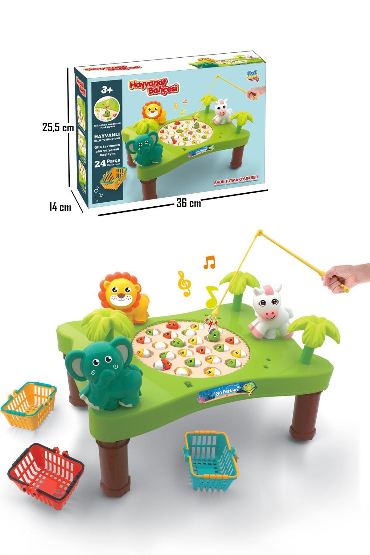 HAYVANAT BAHCESI MASALI BALIK TUTMA OYUNU Diğer KAY 4030