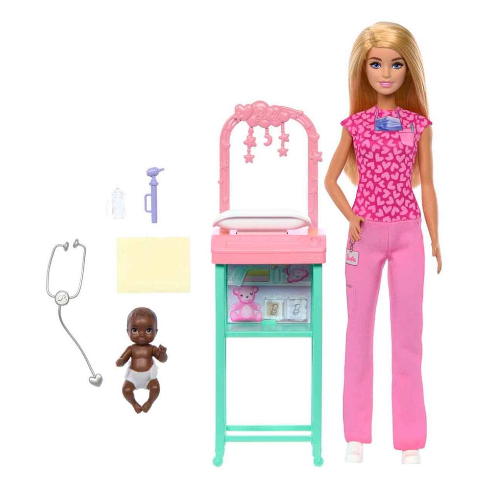 BARBIE BAKIM TEMALI KARIYER OYUN SETLERI JCR71-JCR72 Diğer JCR72
