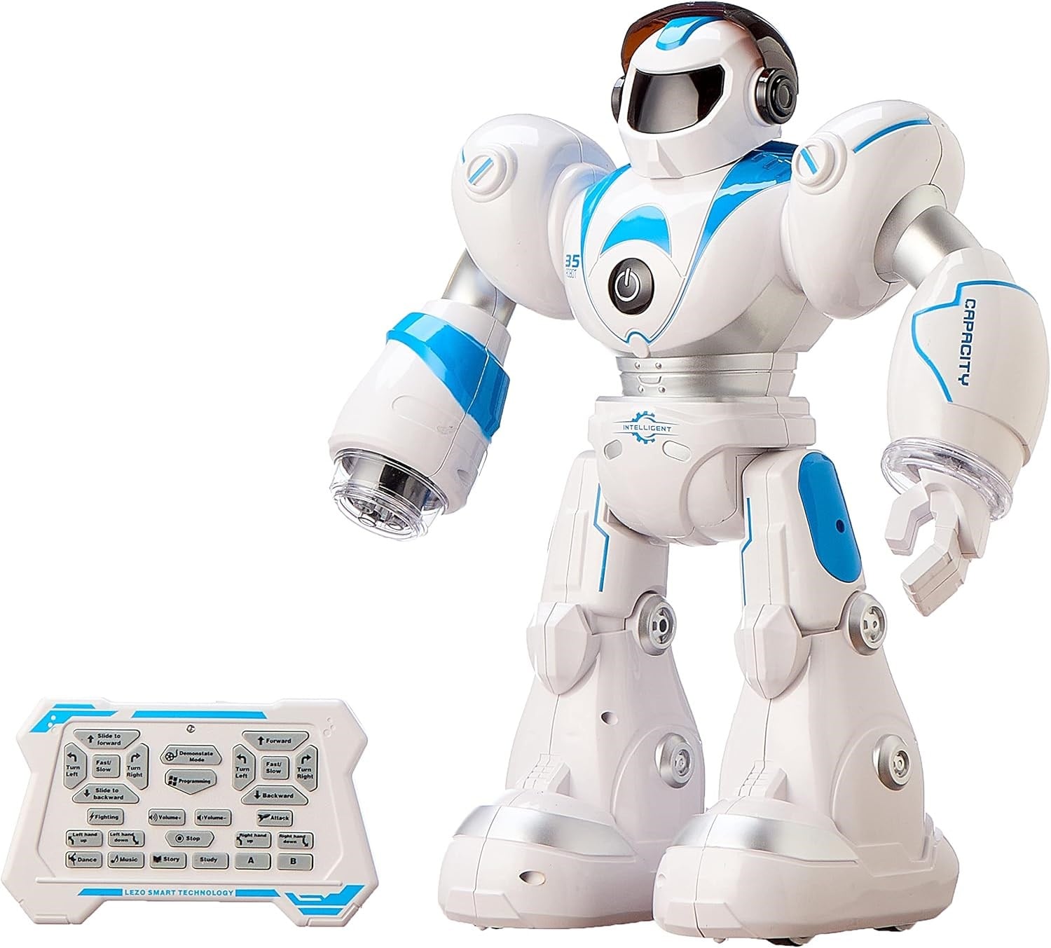 CTOY Uzaktan Kumandalı Akıllı Robot Mavi Diğer CTOY 99888 2 M