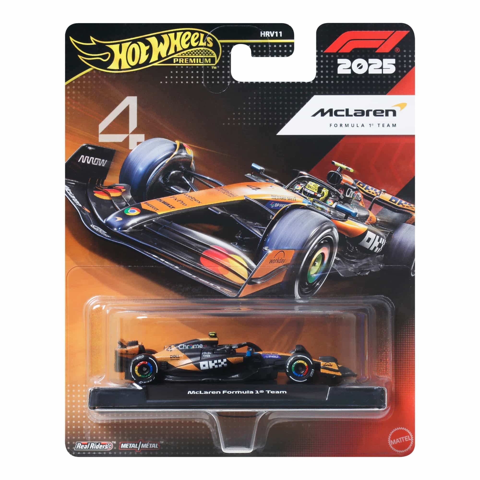 HOT WHEELS PREMIUM FORMULA 1 YARIS ARABASI MCLAREN FORMULA 1 TEAM HRV11-JKD88 Diğer JKD88