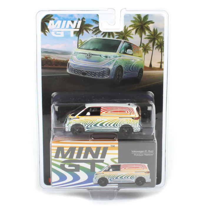 MINI GT 1:64 VOLKSWAGEN ID. BUZZ PROTOTYPE “RAINBOW” MGT00899 Diğer MGT00899