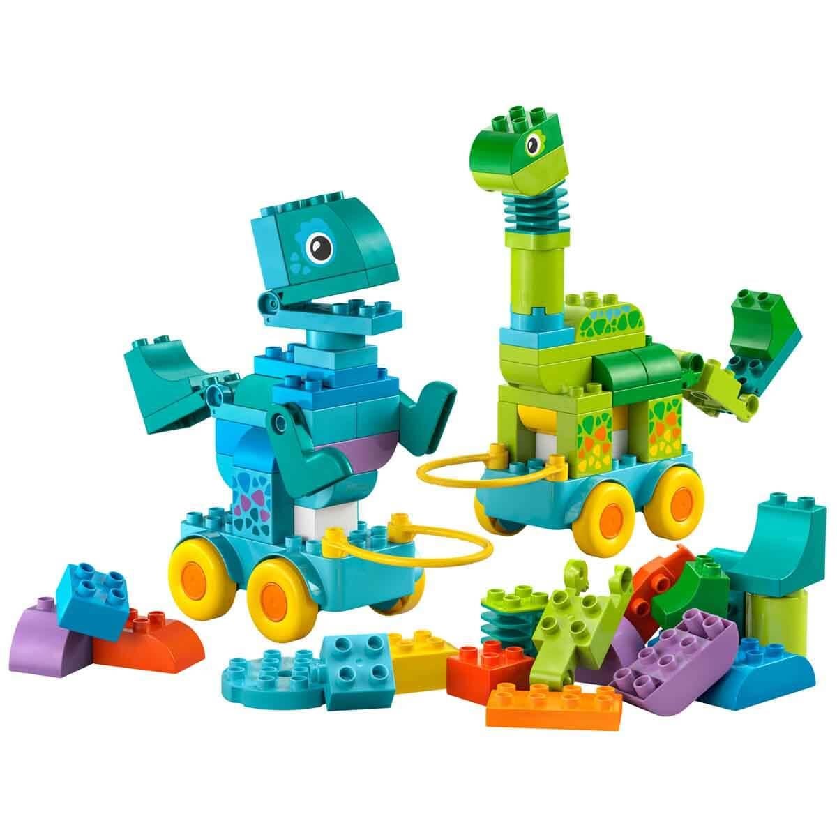 LEGO DUPLO KASABASI 3’U 1 ARADA TEKERLEKLI DINOZORLAR 10451 Diğer LED10451