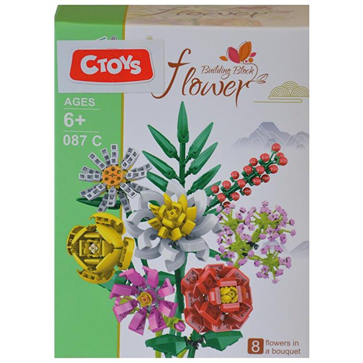 CTOY MINI BLOK FLOWER 087C Diğer CTOY 087C