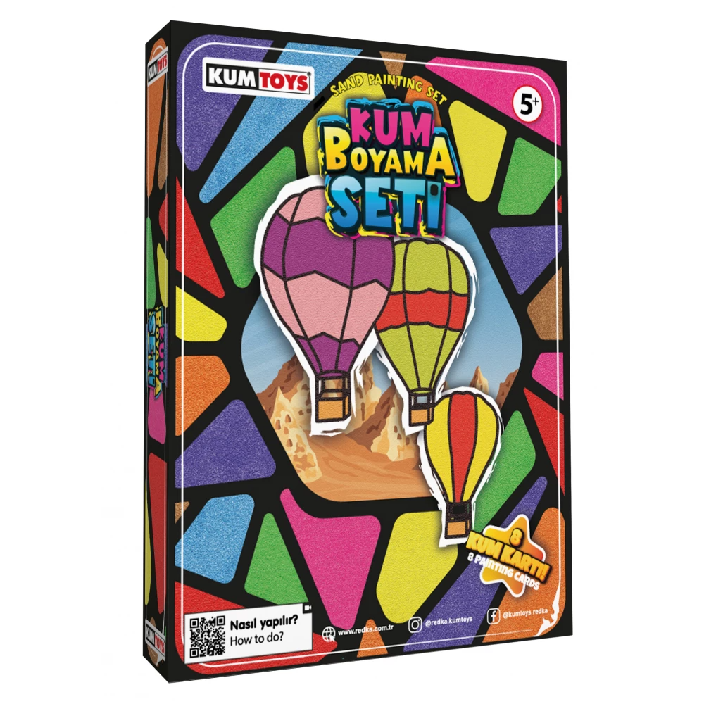 KUMTOYS KUM BOYAMA SETI 8LI Diğer KM5454