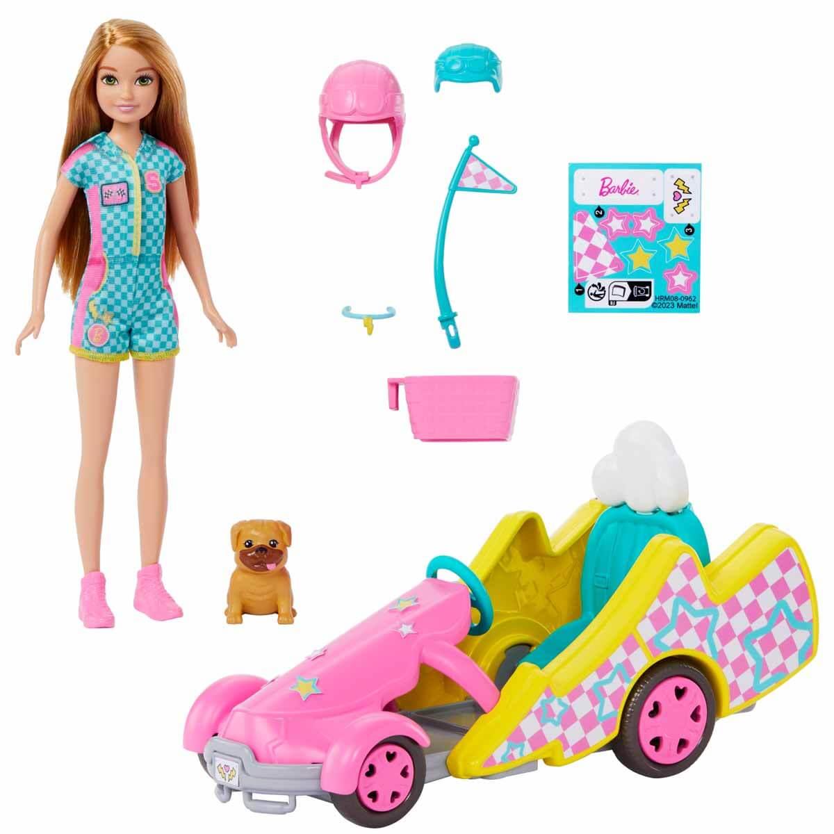 BARBIE STACIE VE GO KART ARABASI HRM08 Diğer HRM08