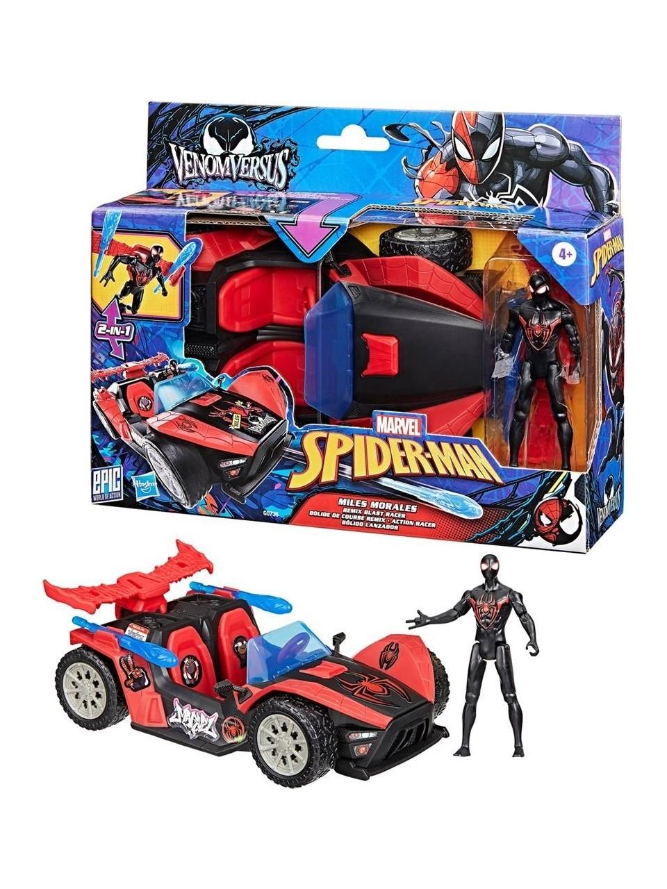 Marvel Spider-Man Venom Versus Miles Morales Remix Racer G0736 Spiderman G0736