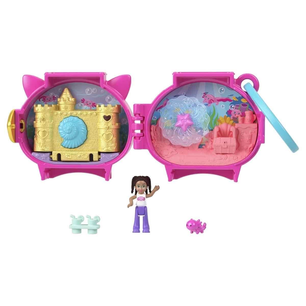 POLLY POCKET CANTAYA TAKILABILEN MINI OYUN SETLERI GYV99-HXX22 Diğer HXX22