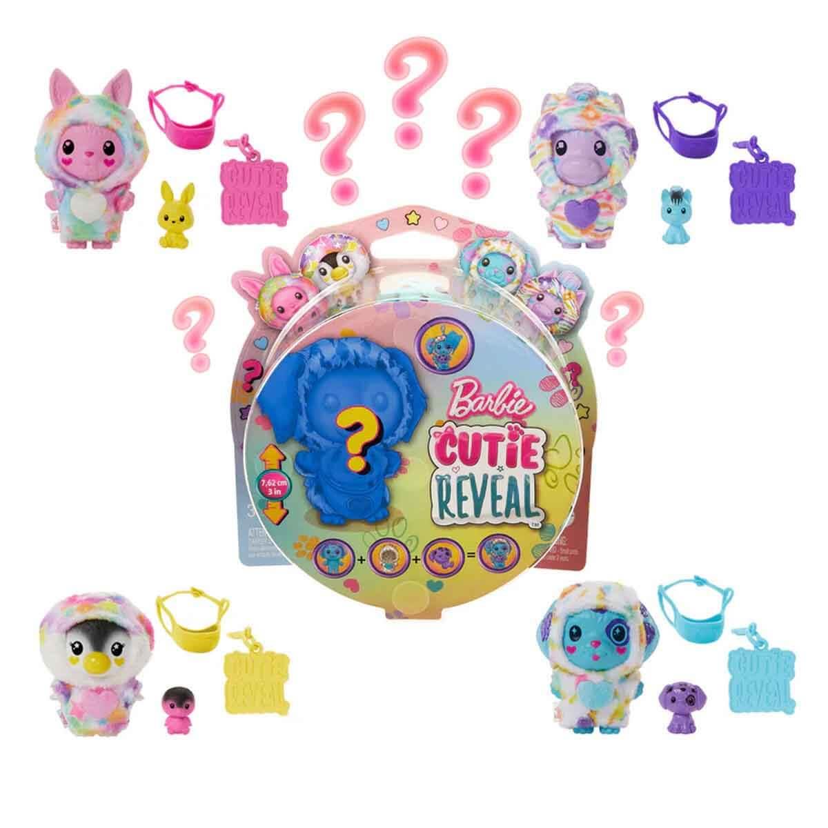 Barbie Cutie Reveal Hayvancıklar Rüya Renkler Serisi HRK47-HRK50 Barbie HRK50