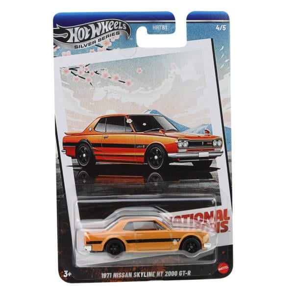 HOT WHEELS VINTAGE PREMIUM ARABALAR 1971 NISSAN SKYLINE HT 2000 GT-R HRT81-JBY89 Diğer JBY89