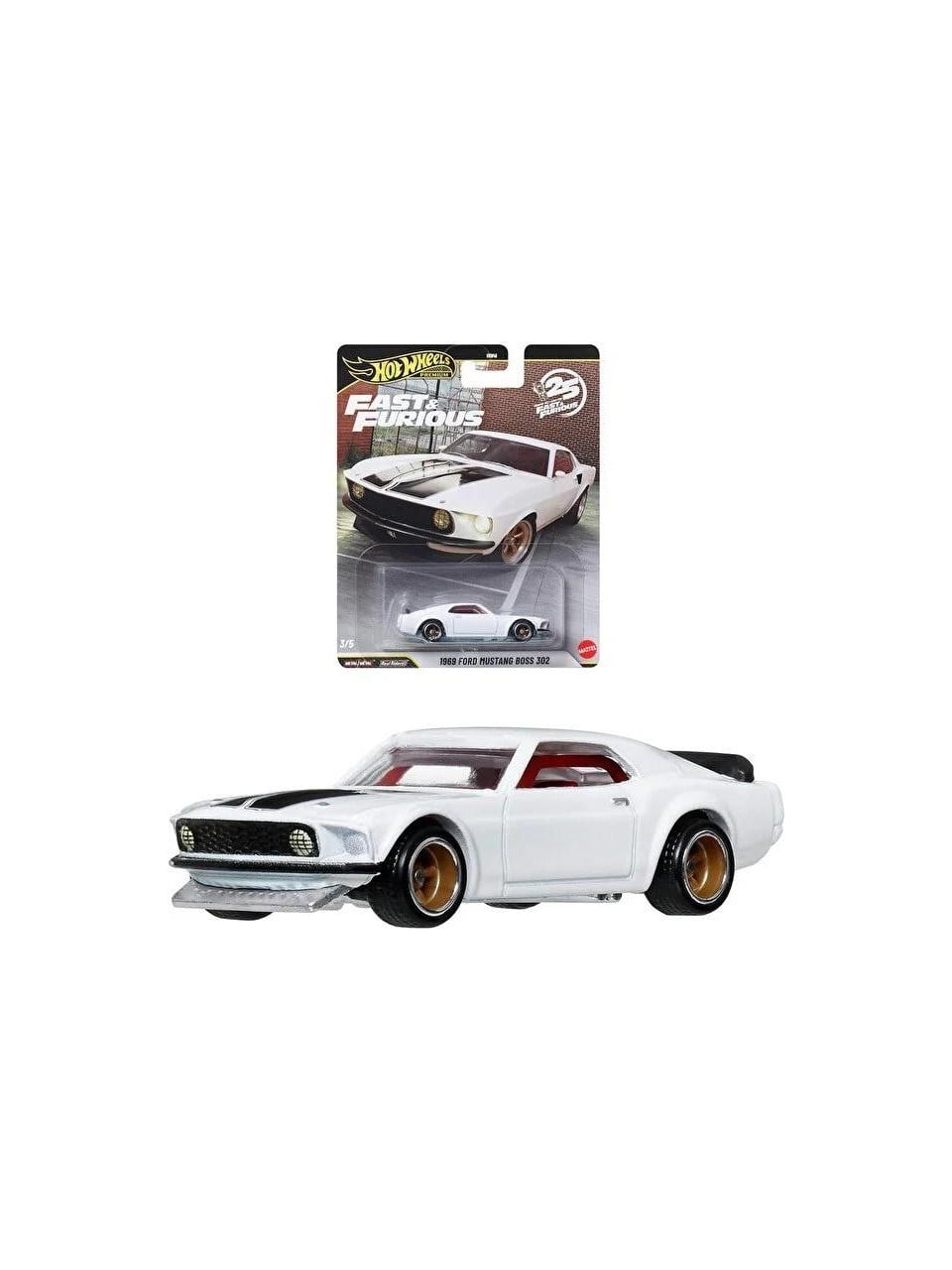 Hot Wheels Premium Fast and Furious 1969 Ford Mustang Boss 302 HNW46-JHW72 Hot Wheels JHW72