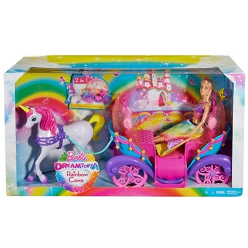Barbie Dreamtopia Şeker Krallığı Faytonu DYX31