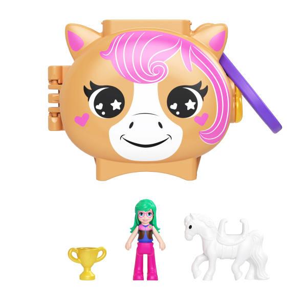 Polly Pocket Çantaya Takılabilen Mini Oyun Setleri GYV99-JCB20 Polly Pocket JCB20