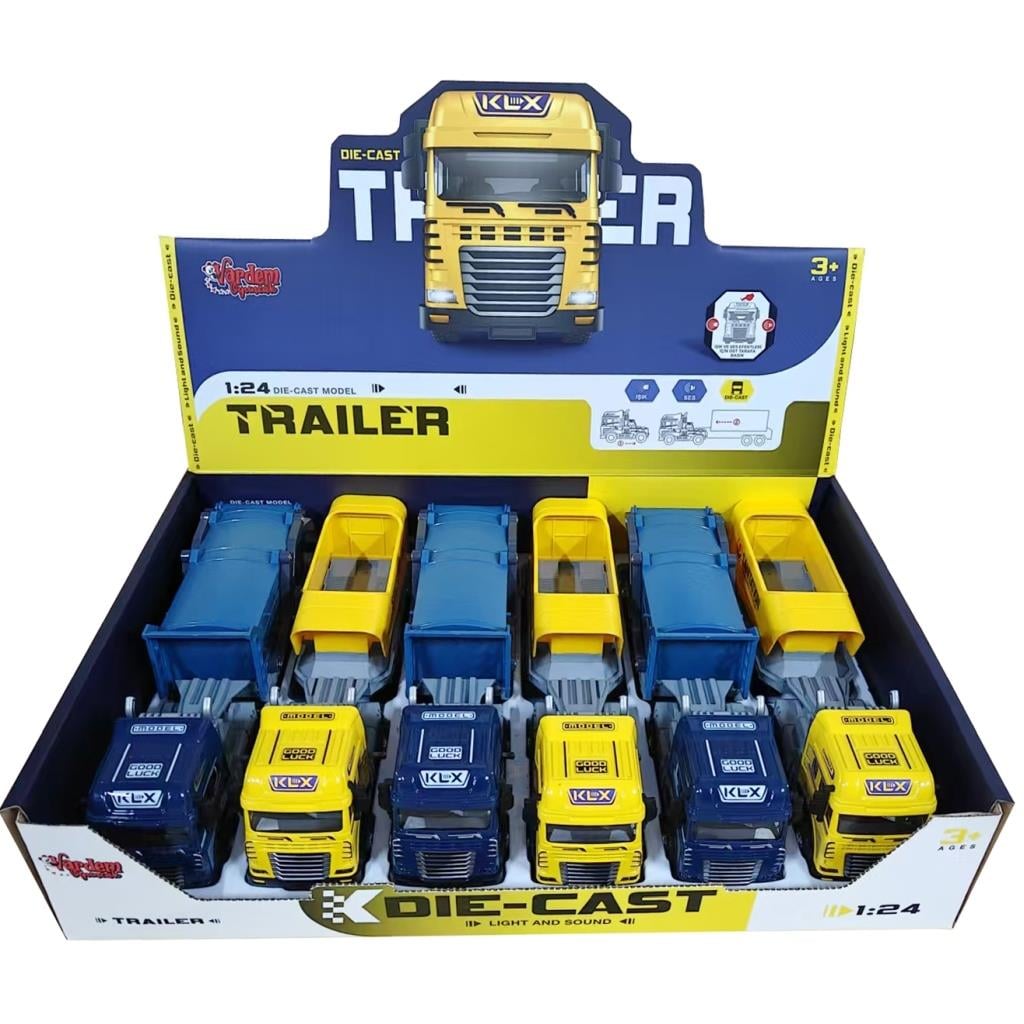 VARDEM SURTMELI DIE-CAST ISIKLI VE SESLI KAPALI KASA TIR 273 Diğer KLX800 273