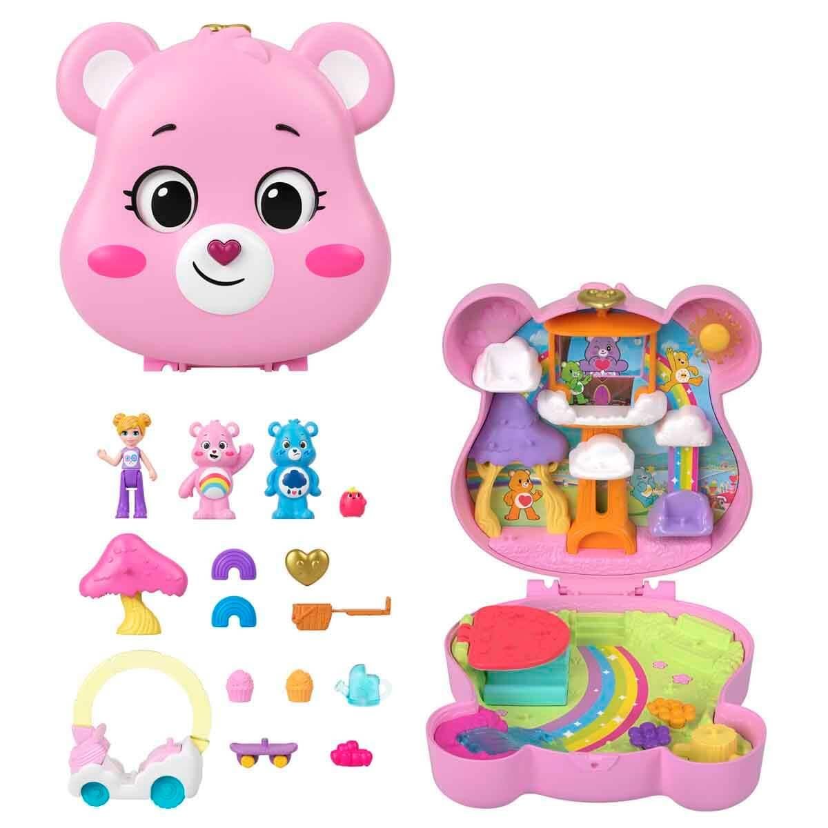 Polly Pocket Care Bears Kompakt Oyun Seti JCC14 Polly Pocket JCC14
