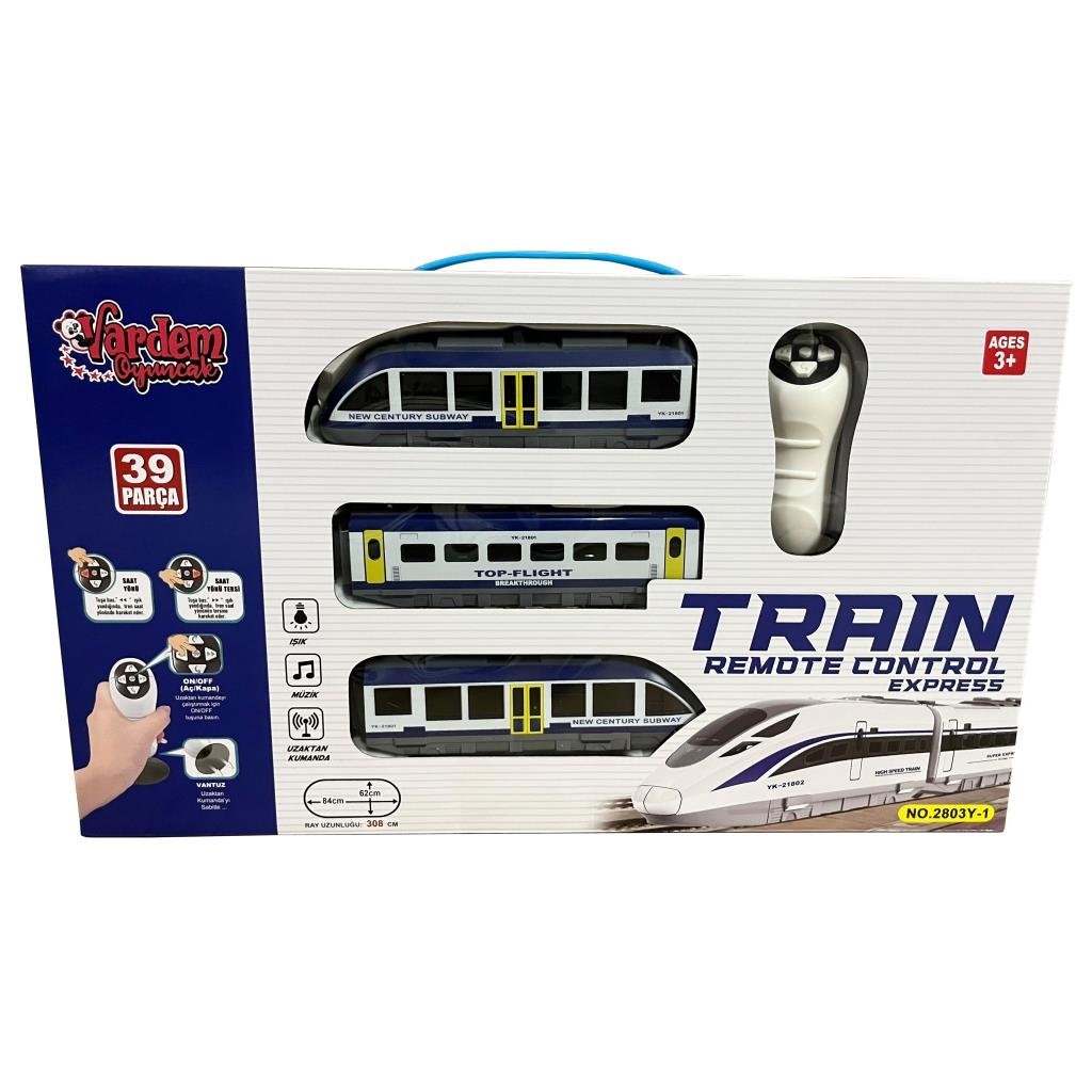 UZAKTAN KUMANDALI 39 PARCA ISIKLI 308 CM TREN SETI Diğer LE 2803Y 1
