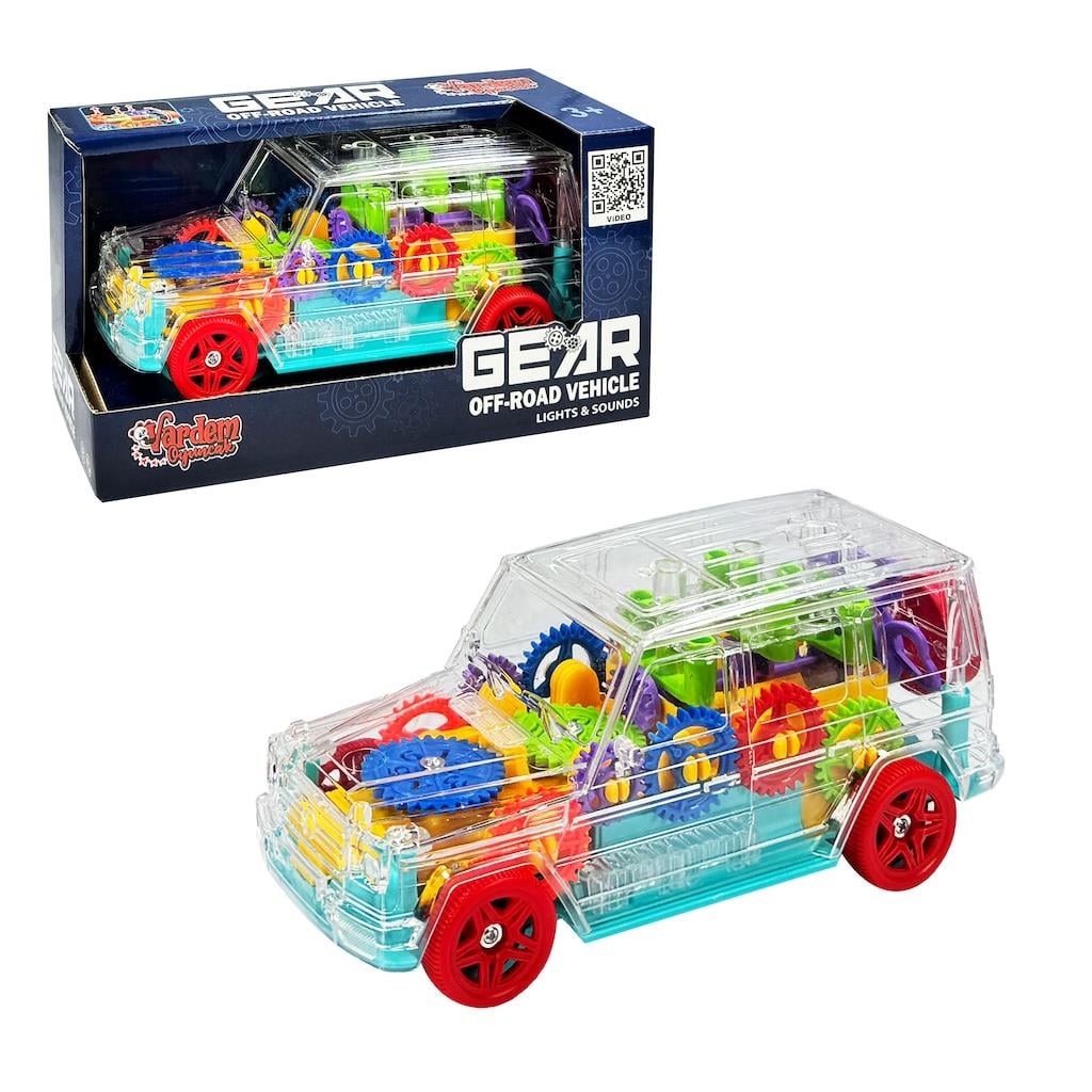 Vardem Işıklı, Müzikli Pilli Çarp Dön Şeffaf Jeep Vardem WK C 1A