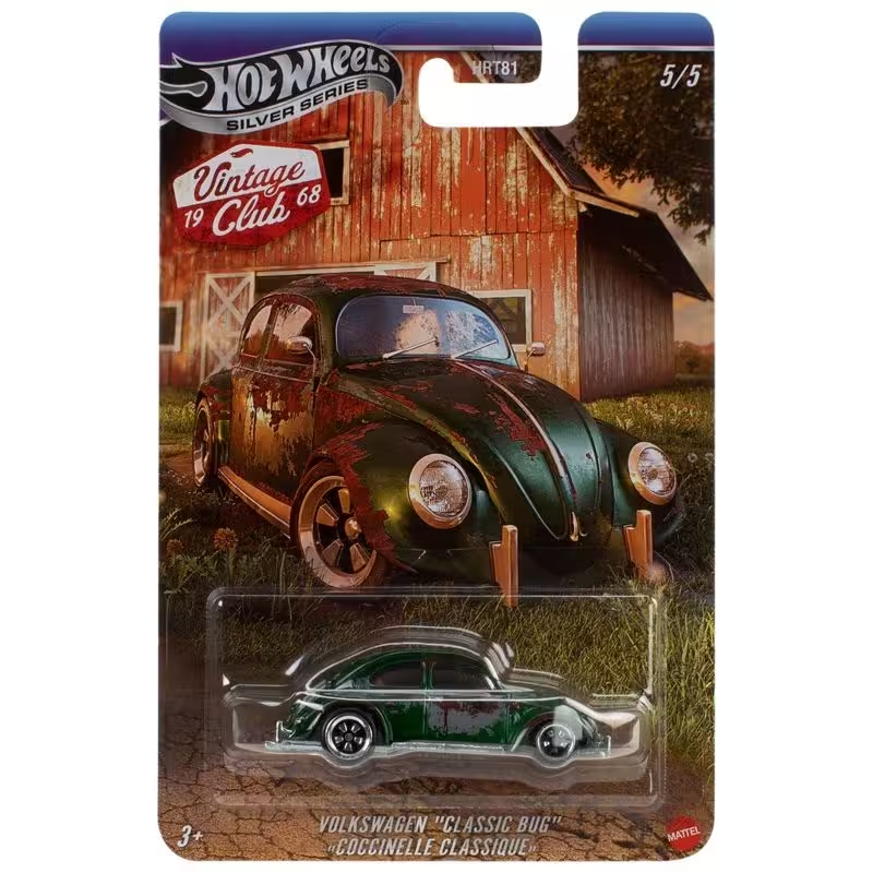 HOT WHEELS VINTAGE PREMIUM ARABALAR VOLKSWAGEN CLASSIC BUG HRT81-JKY35 Diğer JKY35