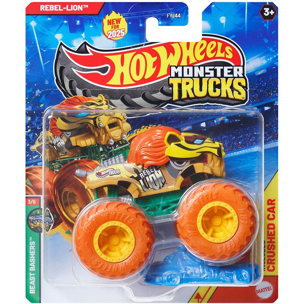 HOT WHEELS MONSTER TRUCKS 1:64 ARABA REBEL LION FYJ44-JCD75 Diğer JCD75