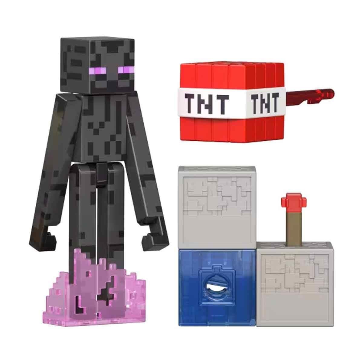 MINECRAFT BLOK OLUSTUR SERISI FIGURLERI ENDERMAN GTP08-JJR88 Diğer JJR88