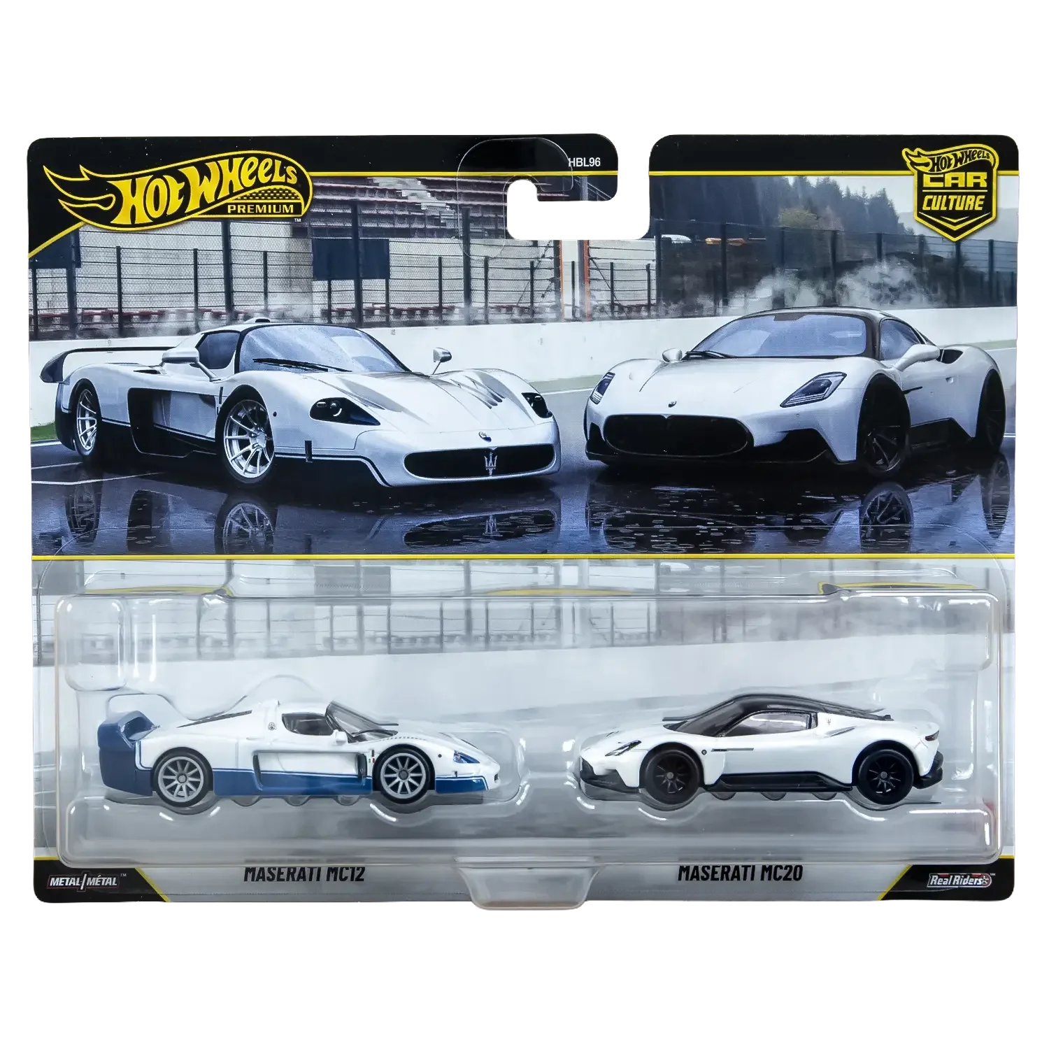 Hot Wheels Premium Car Culture 2’li Maserati MC12 & Maserati MC20 HBL96-JHW55 Hot Wheels JHW55