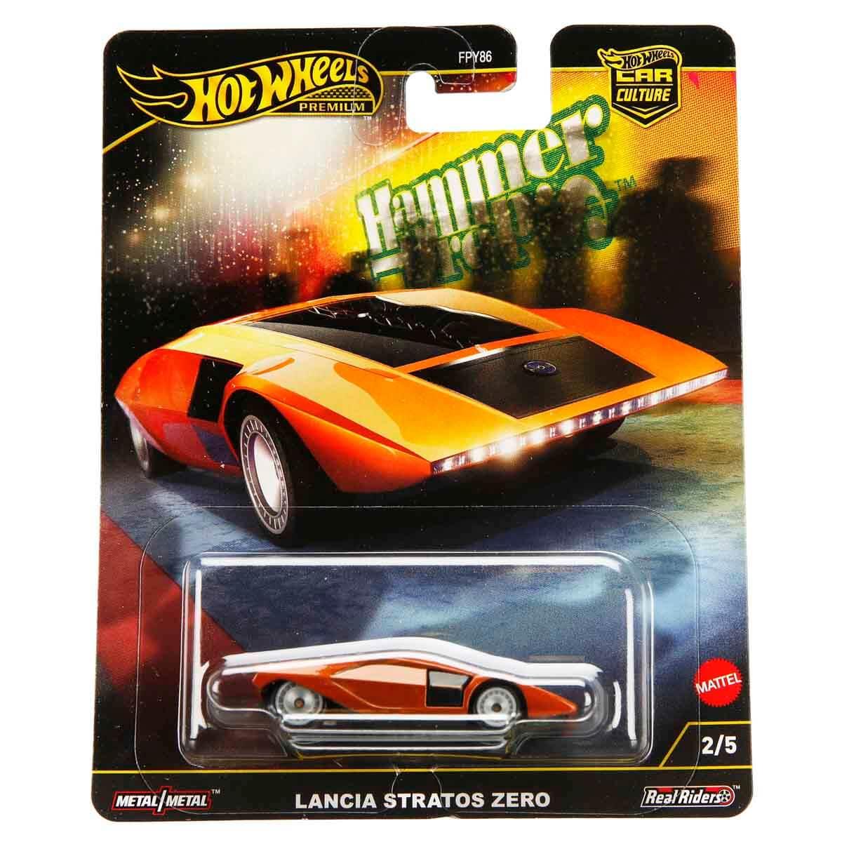 HOT WHEELS BOULEVARD CAR CULTURE LANCIA STRATOS ZERO FPY86-HRV77 Diğer HRV77
