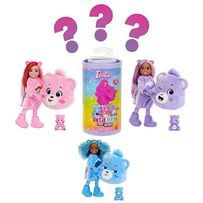 BARBIE CUTIE REVEAL SEVIMLI AYICIKLAR CHELSEA KUCUK BEBEKLER VE AKSESUARLARI JGH75 Diğer JGH75