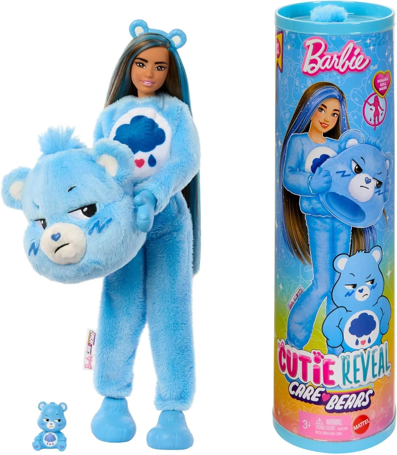 BARBIE CUTIE REVEAL CARE BEAR SERISI MAVI JCN93-JCN96 Diğer JCN96