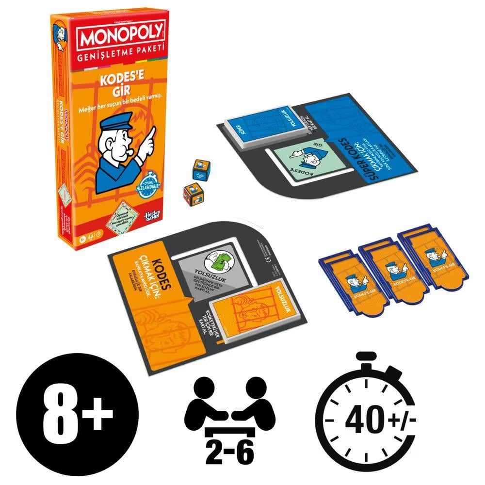 MONOPOLY KODESE GIR GENISLETME PAKETI G0719 Diğer G0719