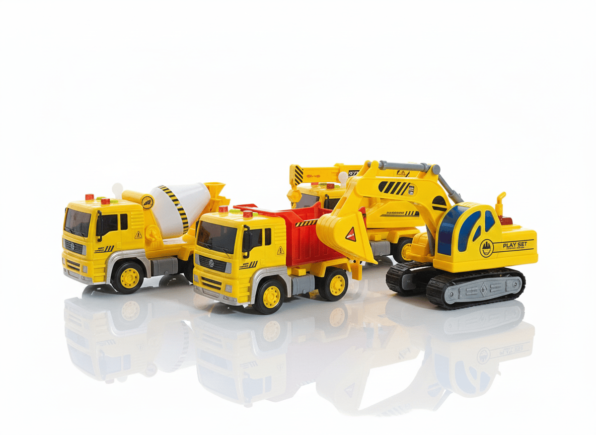 Işıklı ve Sesli İş Makinaları 1:20 WY510 4 Diğer CTOY WY510 4