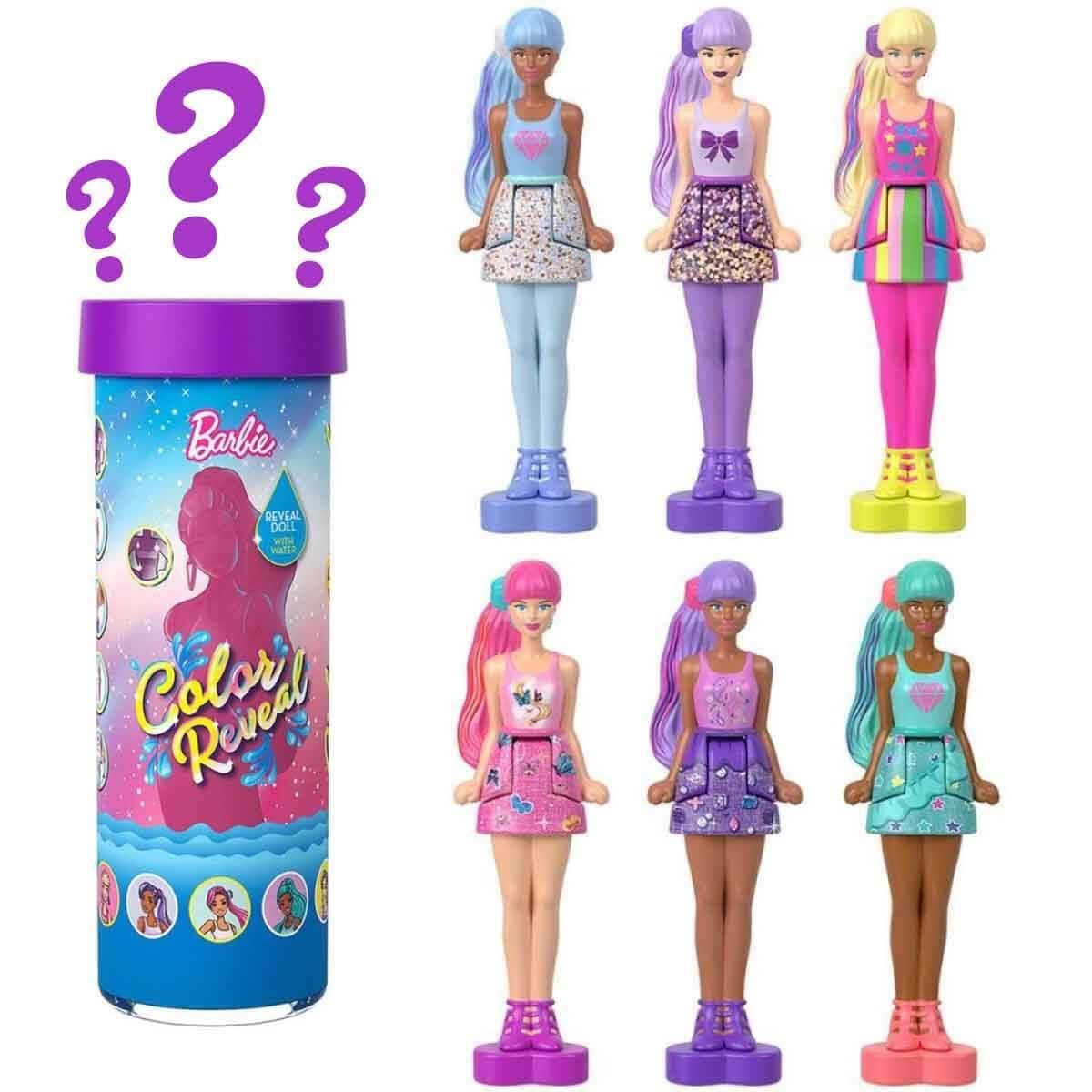 MINI BARBIELAND COLOR REVEAL BEBEK SURPRIZ PAKET HYF28 Diğer HYF28