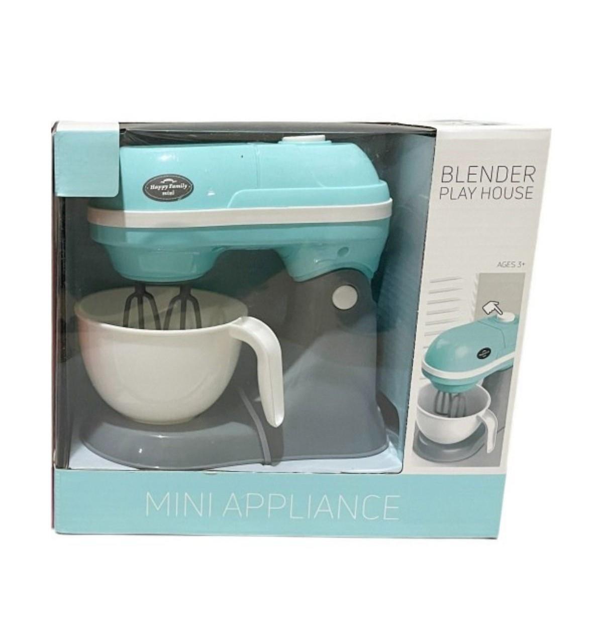 Kutulu Işıklı Pilli Büyük Boy Mikser Mavi Vardem LS820Q69