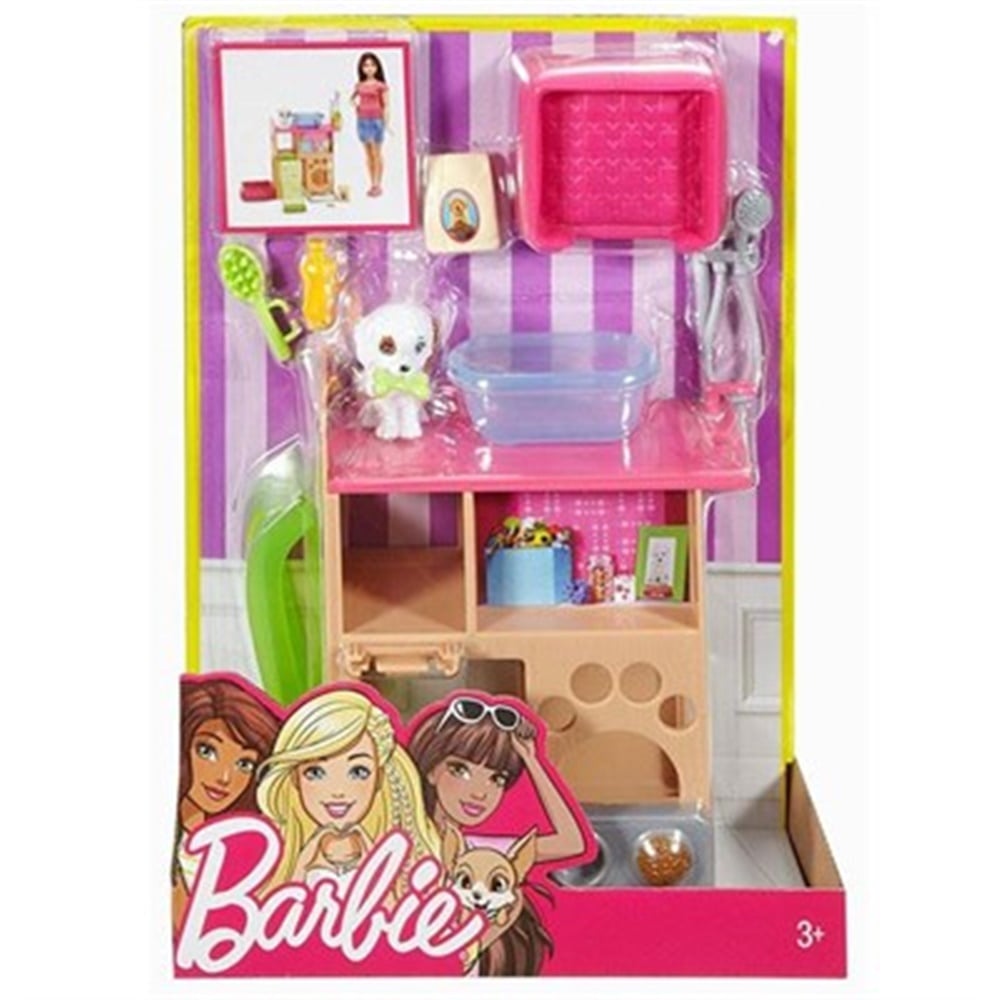 Barbie Ev İçi Dekorasyon Oyun Setleri DVX44