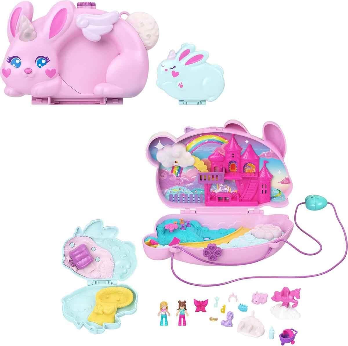 POLLY POCKET CANTA OLABILEN MICRO OYUN SETLERI BUNNY FUN GKJ63-JFT88 Diğer JFT88