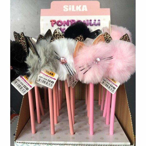 PONPONLU KEDI KURSUN KALEM Diğer ART 828