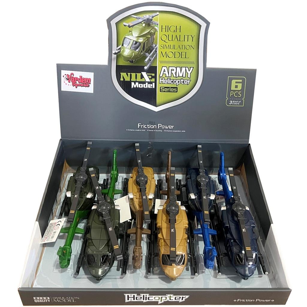 VARDEM SURTMELI BUYUK ASKERI HELIKOPTER (30CM) Diğer HT 706 64