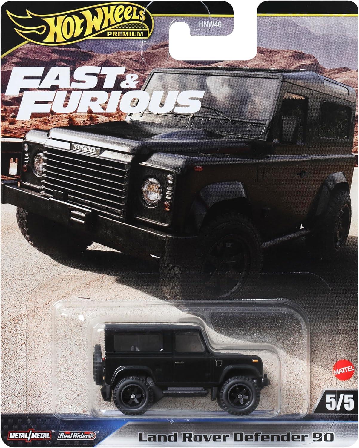Hot Wheels Fast & Furi̇ous Premi̇um Arabalar Land Rover Defender 90 HYP74 Hot Wheels HYP74