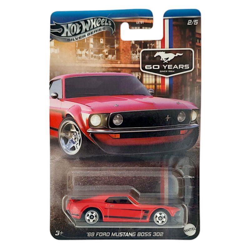 HOT WHEELS SILVER SERIES ARABA 69 FORD MUSTANG BOSS 302 GRT01-JBY51 Diğer JBY51