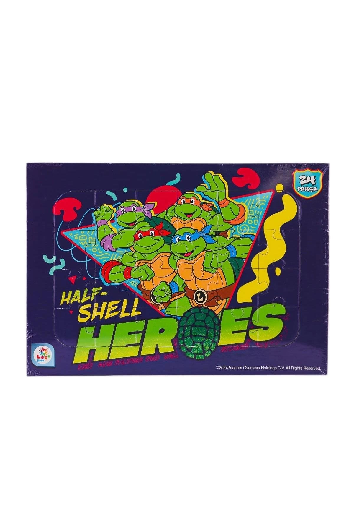 Laço Kids Ninja Kaplumbağa 24 Parça Frame Puzzle Laço Kids NK7990