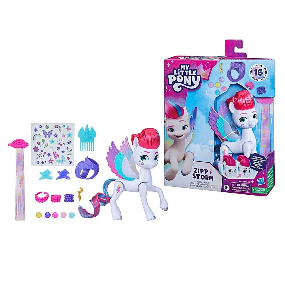 My Little Pony Brıdlewoodstock Günün Stili Zipp Storm F6349-F6452 My Little Pony F6452