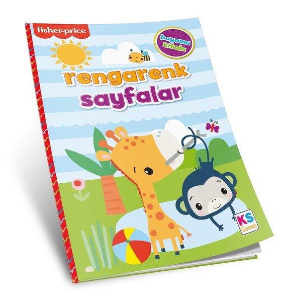 FISHER PRICE COLORING BOOK HAYVANLARLA BOYAMA 2 Diğer FP 13434
