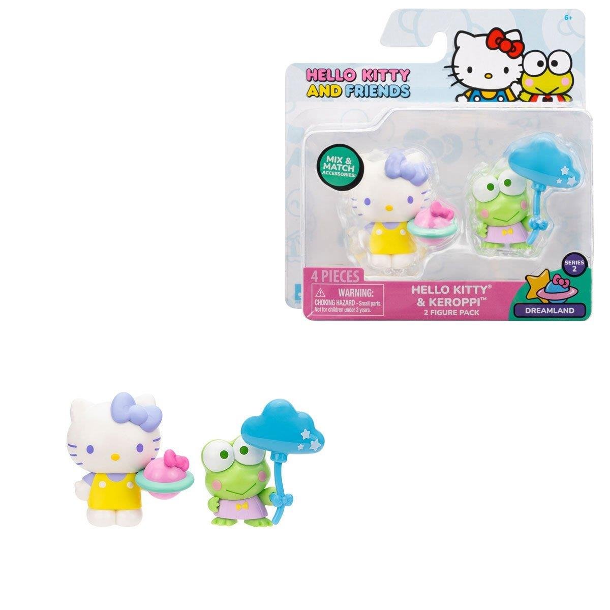 GIOCHI HELLO KITTY 2LI MINI FIGUR HEROPPI AND HELLO KITTY HKT06100 Diğer HKT06100 KHK