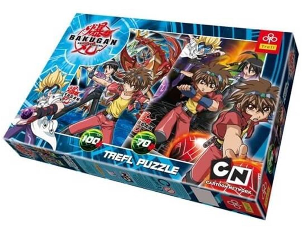Art 100'lü + 70'Li Puzzle Bakugan HD 34051 Art Puzzle HD 34051