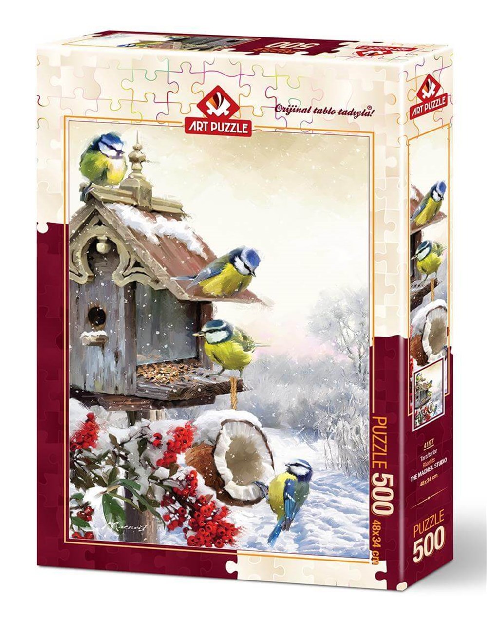 Art Puzzle Kanaryalar 500 Parça Puzzle HD 4197 Art Puzzle HD 4197