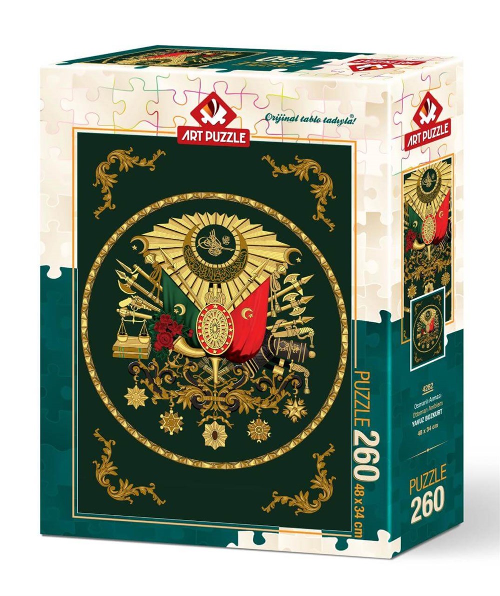 Art Puzzle 260 Parça Osmanlı Arması HD 4282 Art Puzzle HD 4282