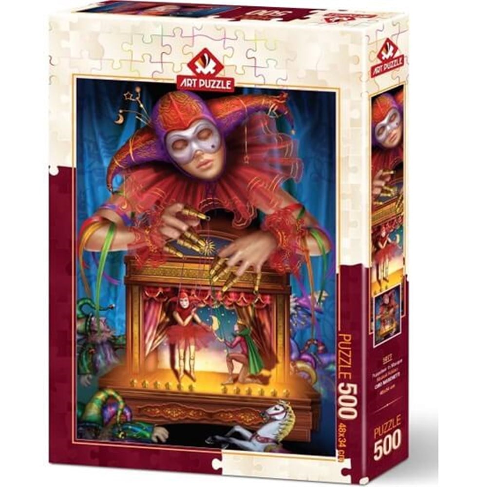 Art Puzzle 500 Parça Maskeli Kuklacı Art Puzzle HD5077