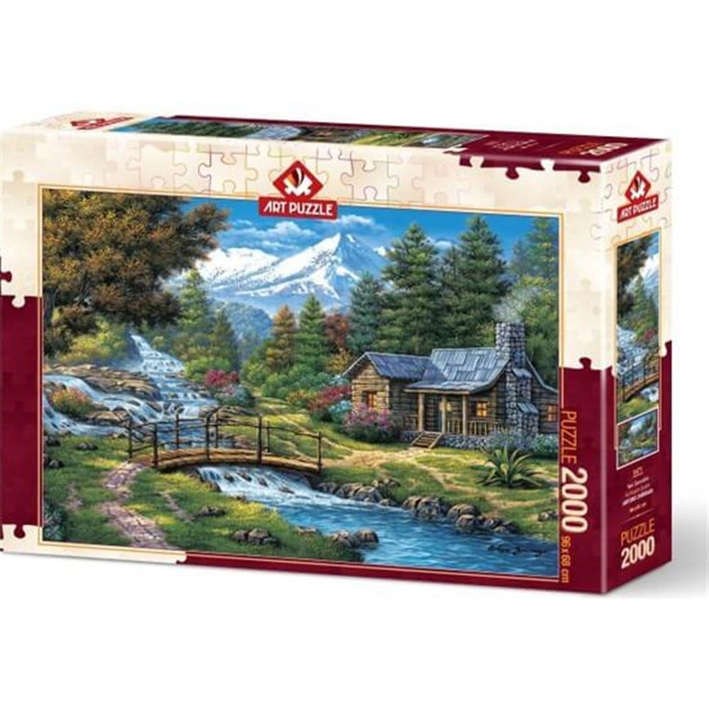 Art Puzzle 2000 Parça İki Küçük Şelale Art Puzzle HD5471