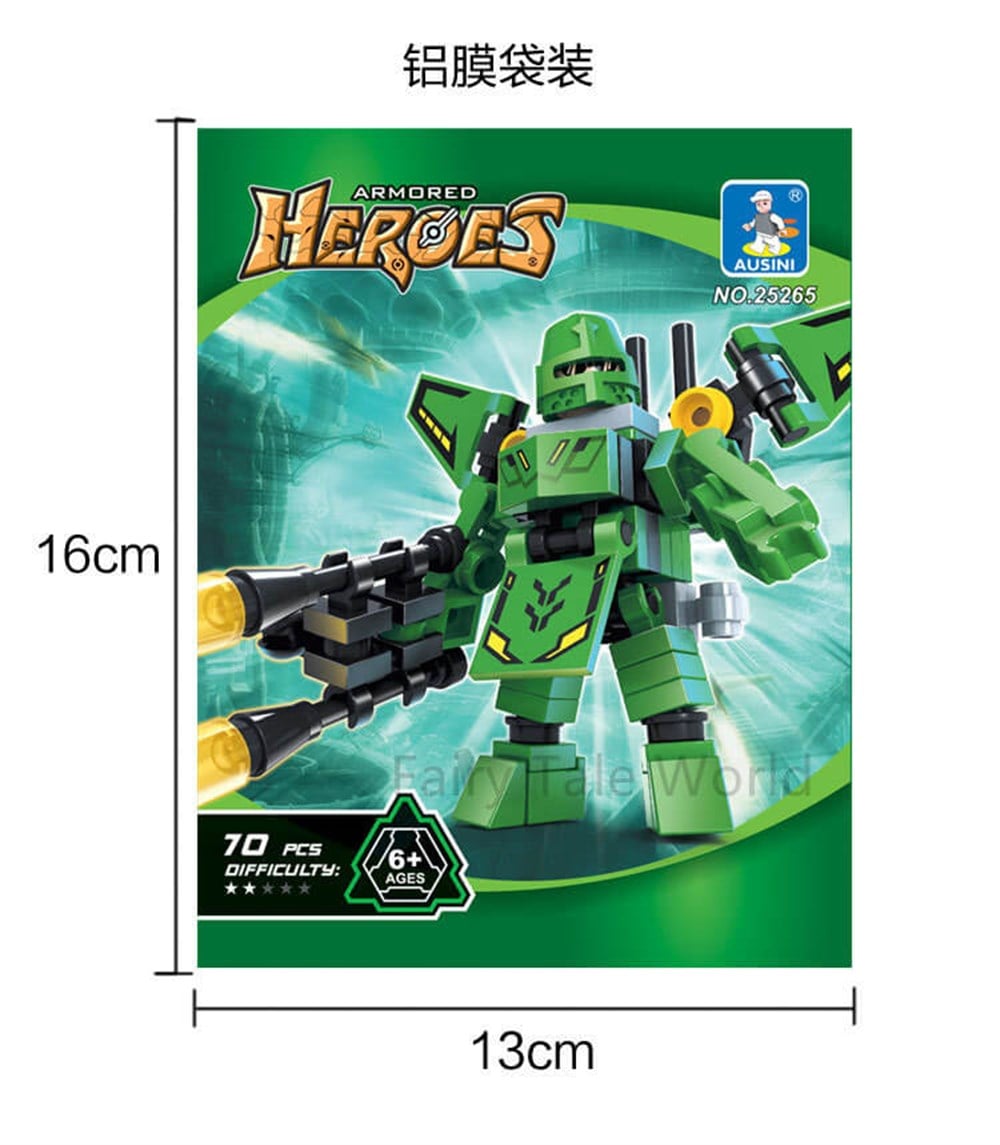 Ausini 70 Parça Heroes 25265 Ausini 25265