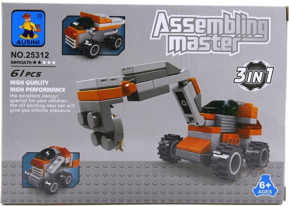Ausini 61 Parça İnşaat Makinesi Ausini BIG25312