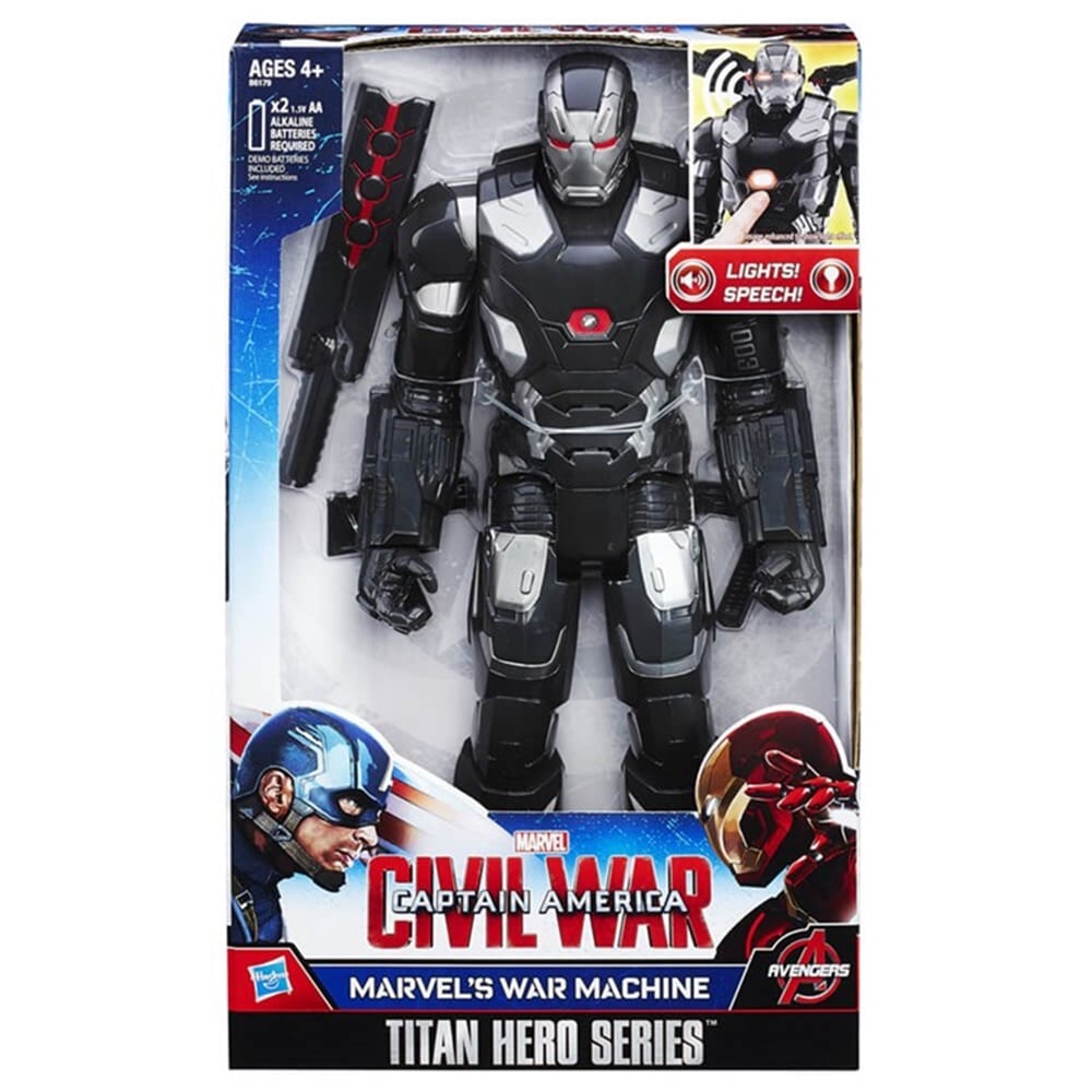 Avengers Civil War Titan Hero Elektronik War Machine